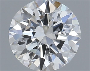 Foto Diamante Natural 0.47 quilates, Redondo , Color D, claridad IF y certificado GIA de