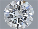 Diamante Natural 0.47 quilates, Redondo , Color D, claridad IF y certificado GIA