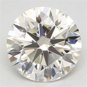 Foto Diamante Natural 0.91 quilates, Redondo , Color L, claridad IF y certificado GIA de