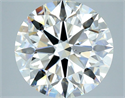 Natural Diamond 2.80 Carats, Round with Excellent Cut, I Color, VS2 Clarity and Certified by GIA