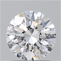 Natural Diamond 1.50 Carats, Round with Excellent Cut, D Color, VVS2 Clarity and Certified by GIA