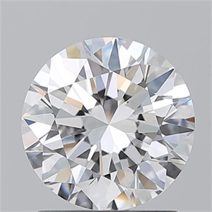 Picture of Natural Diamond 1.50 Carats, Round with Excellent Cut, D Color, VVS2 Clarity and Certified by GIA