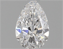 Diamante Natural 0.70 quilates, De pera , Color D, claridad VS2 y certificado GIA