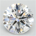Lab Grown Diamond 4.01 Carats, Round with Excellent Cut, D Color, IF Clarity and Certified by GIA