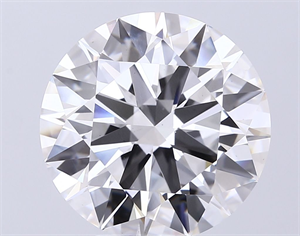 Picture of Lab Grown Diamond 10.10 Carats, Round with Ideal Cut, F Color, VS1 Clarity and Certified by IGI