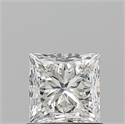Natural Diamond 1.01 Carats, Princess with  Cut, J Color, VVS2 Clarity and Certified by GIA