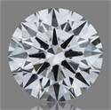Del inventario de diamantes de laboratorio, 1.07 quilates, Redondo , Color F, claridad VVS2 y certificado IGI