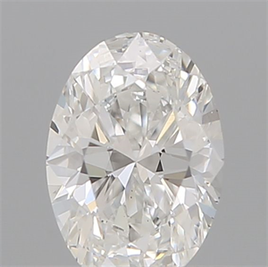 Picture of Natural Diamond 0.56 Carats, Oval with  Cut, D Color, VS2 Clarity and Certified by GIA