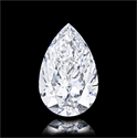 Natural Diamond 4.03 Carats, Pear with  Cut, D Color, SI1 Clarity and Certified by GIA
