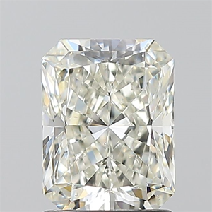 Picture of Natural Diamond 1.50 Carats, Radiant with  Cut, K Color, SI1 Clarity and Certified by GIA