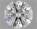 Del inventario de diamantes de laboratorio, 2.01 quilates, Redondo , Color D, claridad FL y certificado IGI