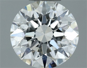 Picture of Natural Diamond 0.74 Carats, Round with Excellent Cut, G Color, VS2 Clarity and Certified by IGI