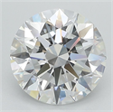 Del inventario de diamantes de laboratorio, 2.64 quilates, Redondo , Color D, claridad VVS2 y certificado GIA