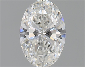Picture of Natural Diamond 0.40 Carats, Oval with  Cut, F Color, VVS2 Clarity and Certified by GIA