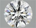Del inventario de diamantes de laboratorio, 2.01 quilates, Redondo , Color E, claridad VVS2 y certificado IGI