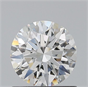Natural Diamond 0.80 Carats, Round with Excellent Cut, G Color, IF Clarity and Certified by GIA