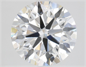 Del inventario de diamantes de laboratorio, 2.63 quilates, Redondo , Color D, claridad IF y certificado IGI