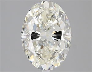 Picture of Natural Diamond 2.70 Carats, Oval with  Cut, J Color, SI1 Clarity and Certified by GIA