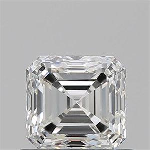 Picture of Natural Diamond 0.70 Carats, Asscher with  Cut, H Color, VS1 Clarity and Certified by GIA
