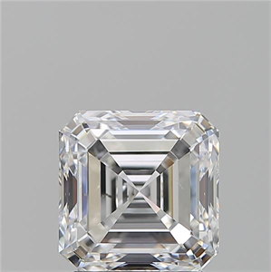 Foto Diamante Natural 2.20 quilates, Asscher , Color D, claridad VS2 y certificado GIA de