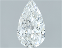 Natural Diamond 1.01 Carats, Pear with  Cut, E Color, SI1 Clarity and Certified by GIA