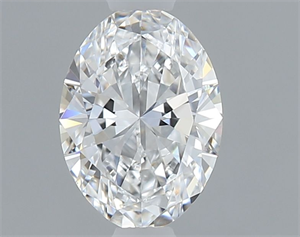 Picture of Natural Diamond 0.50 Carats, Oval with  Cut, E Color, VS2 Clarity and Certified by GIA