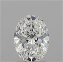 Natural Diamond 1.21 Carats, Oval with  Cut, E Color, SI1 Clarity and Certified by GIA