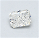 Diamante Natural 0.74 quilates, Radiante , Color I, claridad VS2 y certificado GIA