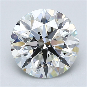 Foto Diamante Natural 2.01 quilates, Redondo , Color H, claridad VS1 y certificado GIA de
