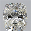 Natural Diamond 1.50 Carats, Cushion with  Cut, I Color, VS1 Clarity and Certified by GIA