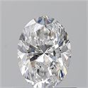 Diamante Natural 0.70 quilates, Ovalado , Color D, claridad VVS1 y certificado GIA