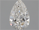 Diamante Natural 0.36 quilates, De pera , Color F, claridad SI2 y certificado GIA