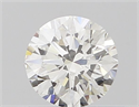 Natural Diamond 0.40 Carats, Round with Excellent Cut, G Color, VVS2 Clarity and Certified by GIA