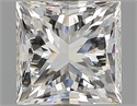 Natural Diamond 1.00 Carats, Princess with  Cut, G Color, SI2 Clarity and Certified by GIA