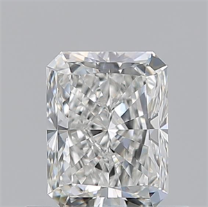 Picture of Natural Diamond 0.70 Carats, Radiant with  Cut, H Color, VS1 Clarity and Certified by GIA