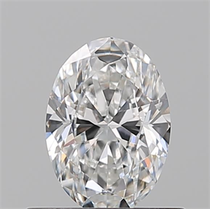 Picture of Natural Diamond 0.50 Carats, Oval with  Cut, F Color, VVS2 Clarity and Certified by GIA