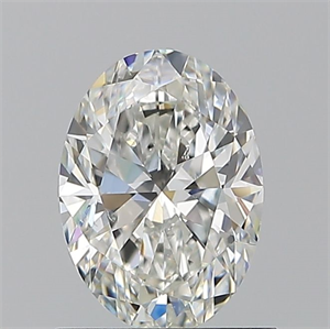 Picture of Natural Diamond 0.90 Carats, Oval with  Cut, G Color, SI1 Clarity and Certified by GIA