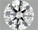Lab Grown Diamond 1.43 Carats, Round with Ideal Cut, F Color, VS1 Clarity and Certified by IGI