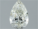 Natural Diamond 1.24 Carats, Pear with  Cut, J Color, VS2 Clarity and Certified by IGI