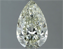 Natural Diamond 1.03 Carats, Pear with  Cut, J Color, SI1 Clarity and Certified by IGI