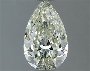 Picture of Natural Diamond 1.03 Carats, Pear with  Cut, J Color, SI1 Clarity and Certified by IGI