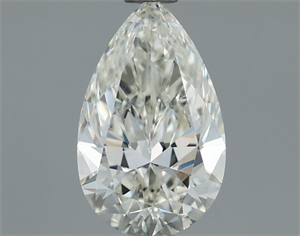 Picture of Natural Diamond 0.92 Carats, Pear with  Cut, I Color, VS1 Clarity and Certified by IGI