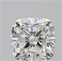 Diamante Natural 1.02 quilates, Del cojín , Color I, claridad VVS2 y certificado GIA