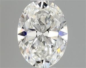 Foto Diamante Natural 0.40 quilates, Ovalado , Color F, claridad VS2 y certificado GIA de