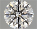 Diamante Natural 0.44 quilates, Redondo , Color H, claridad VS2 y certificado GIA