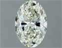 Diamante Natural 1.00 quilates, Ovalado , Color K, claridad SI1 y certificado IGI