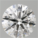 Lab Grown Diamond 2.59 Carats, Round with Ideal Cut, D Color, VS1 Clarity and Certified by IGI