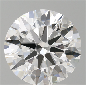 Picture of Lab Grown Diamond 2.59 Carats, Round with Ideal Cut, D Color, VS1 Clarity and Certified by IGI