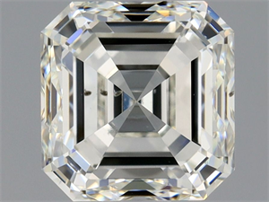Picture of Natural Diamond 1.01 Carats, Asscher with  Cut, J Color, SI1 Clarity and Certified by GIA