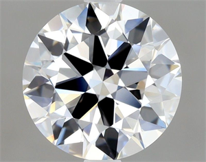 Picture of Natural Diamond 2.01 Carats, Round with Excellent Cut, E Color, VVS2 Clarity and Certified by GIA